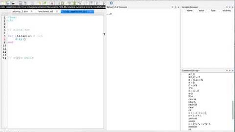 Introducción a Scilab - Ciclos de repetición