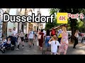 ⁴ᴷ DUSSELDORF walking tour 🇩🇪 Germany (Deutschland) part 2, 4K