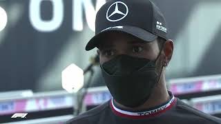 Lewis Hamilton Post race Interview Italian Grand Prix 2021 Monza