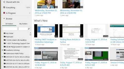 Moving Panopto Recordings