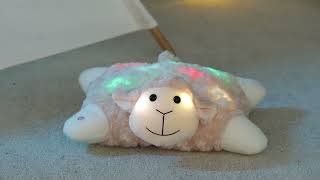 Bstaofy Light up Lamb Soft Plush Pillow Cute LED Sheep Stuffed Animal Cushion screenshot 4