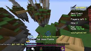 Just a random old minecraft hypixel skywars game