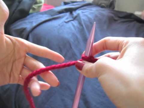 Knitting How To Cast On Casting On Step By Step Tutorial