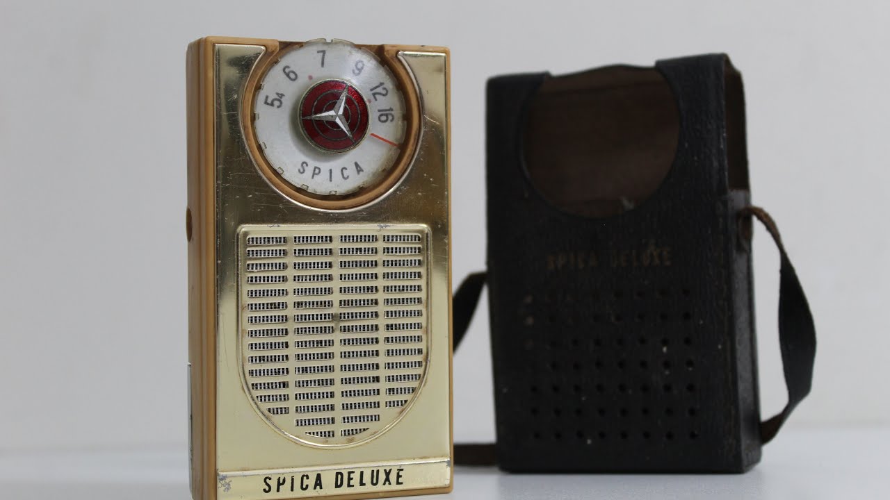 Spica Deluxe Radio (Japan 1958): Restoration - YouTube