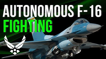 AI Takeover: First Autonomous F-16 Falcons Performing Dogfight Maneuver!