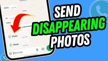 How To Send Disappearing Photos On Whatsapp | Full Guide