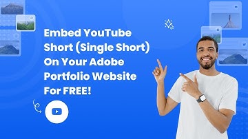 How to embed YouTube Short (Single Short) on Adobe Portfolio for FREE? #embed #free #shorts #adobe