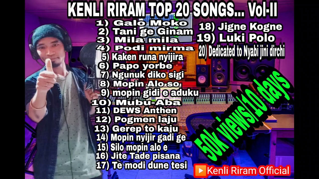 Kenli Riram top 20 Duet and Group songs Vol II  Kenli Riram