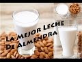 Como hacer leche y  de harina de almendras al mismo tiempo