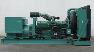 Used Cummins DFLC KTA50-G3 Diesel Generator, 771 Hrs, 1250 KW, Yr 2002 - CSDG #3980