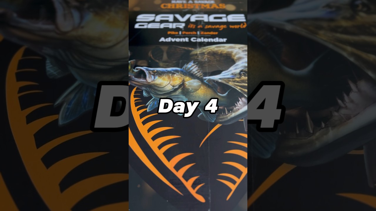 Savage Gear Predator Advent Calendar 2023 Day 4 #shorts 