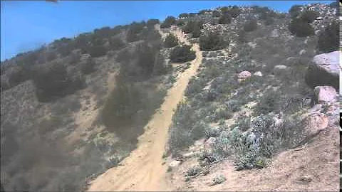 Dogskin Ridge climb at Moon Rocks