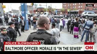 Anonymous Baltimore Cop Tells CNN "Morale Is In The Sewers, Worst I've Ever Seen"