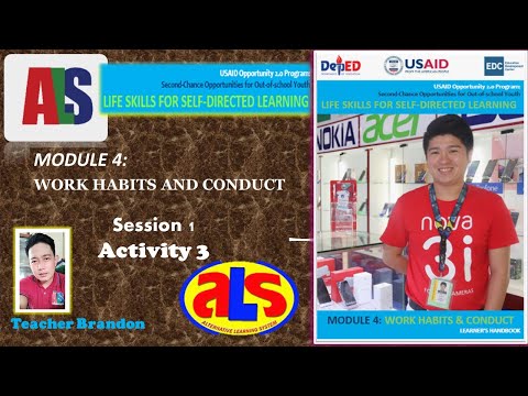 Module 4: Work Habits and Conduct (Activity 3)