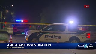 Ames police investigating serious crash in north Ames