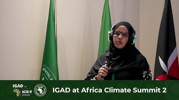 LIVE: Day 2 of Africa Climate Summit 2 | #IGADatACS2 | #RisingWithIGAD