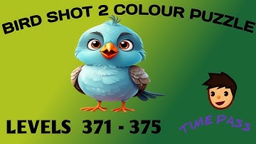 Bird sort 2 colour puzzle 🐦 levels 371-375 #birdsortcolorpuzzle #birdpuzzle #birdshort