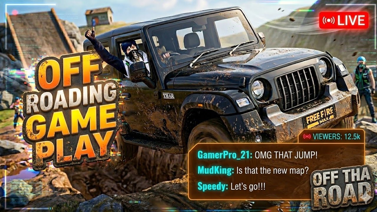OFF ROADING GAME IN 😎 GAME PLAY LIVE #live#game play#thabiragang - YouTube