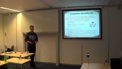 Computer Security - Introduction to Computer Security