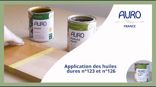 Comment Appliquer Une Huile Dure Auro ? (Huiles 123 Et 126) - France