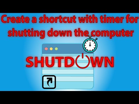 How to use Windows Shutdown Timer