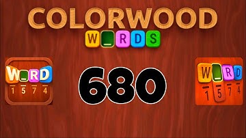 COLORWOOD WORDS Cryptogram level 680