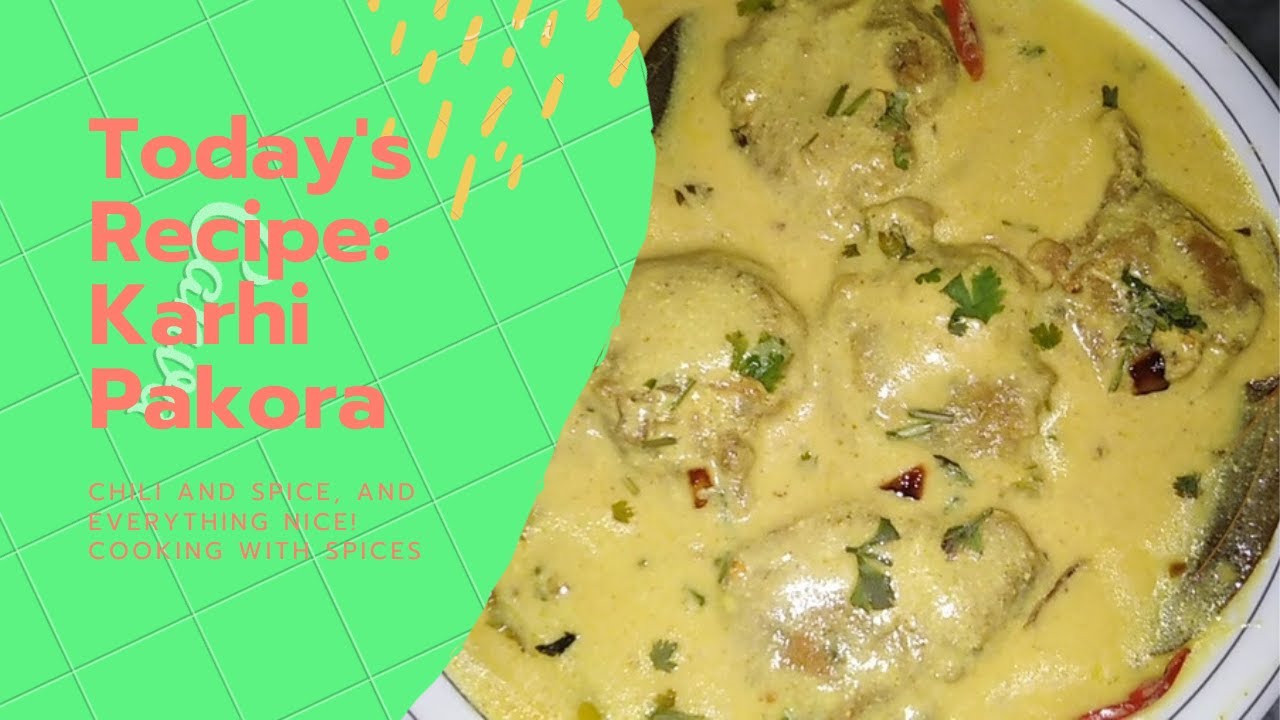 Karhi pakora recipy by cooking with spices|kadhi pakoda recipy|Easiest way to cook kadhi pakoda|