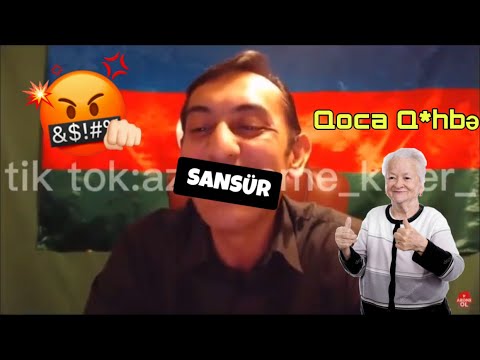 Qabil Qoca Q*hbəni söyür (18+🚫) 😂😂😂 (Söyüşdü Video)