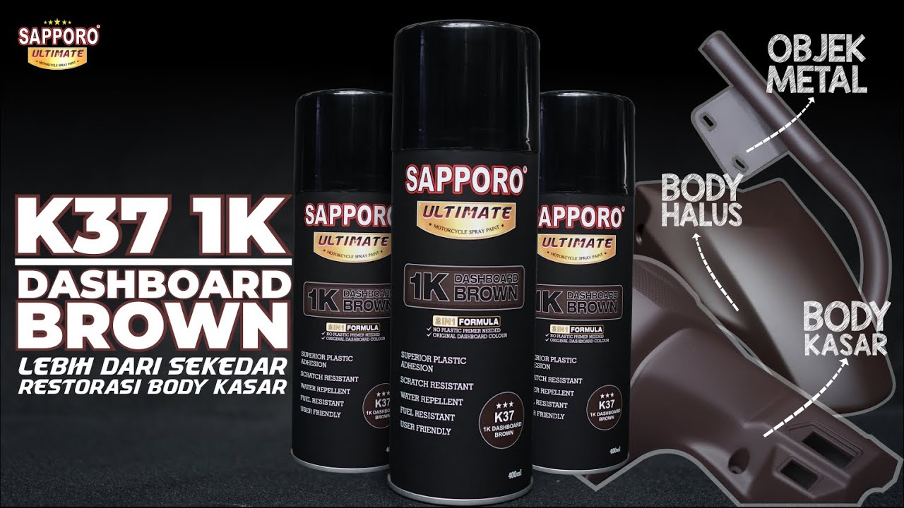 NEW❗ K37 1K DASHBOARD BROWN | SAPPORO ULTIMATE