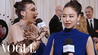Jennie Kim on Her Getting Ready Playlist for the Met Gala | Met Gala 2024 With Emma Chamberlain image
