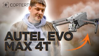 Обзор Autel EVO Max 4T: что умеет,  как летает, тест камеры и тепловизора