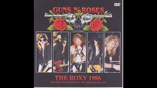 ガンズ・アンド・ローゼズ／86年ロキシーライブ Guns N' Roses - The Roxy 1986 (January 18, 1986) - YouTube