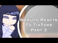 Naruto react to tiktoks part 3  33 complete