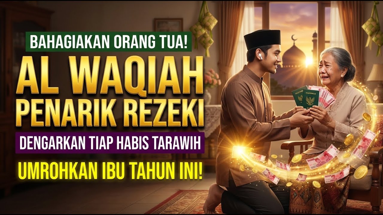 BUKTIKAN SENDIRI! Al Waqiah Sore Hari Magnet Rezeki Bulan Suci