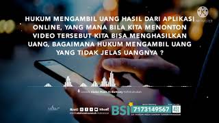 Hukum Menonton Iklan Dapat Menghasilkan Uang - Ustadz Abdul Malik Al Buthony