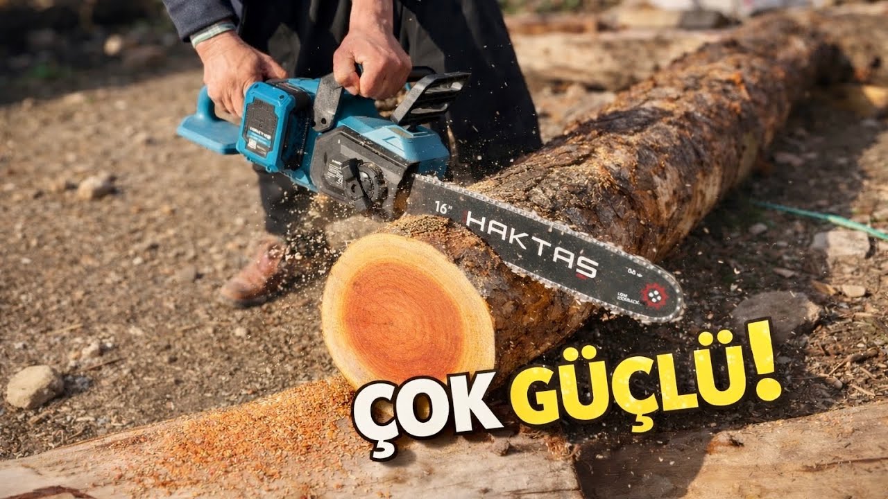 Bahçe ve Odun İçin İdeal mi? HAKTAŞ SC-5816 Akülü Testere İncelemesi