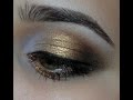 Золотой макияж с палеткой Atelier T14 и тенями от Тамми Тануки "Русалка песчаного пляжа"