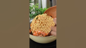 Cách làm mì cay hàn quốc ngon, ngay tại nhà #shorts