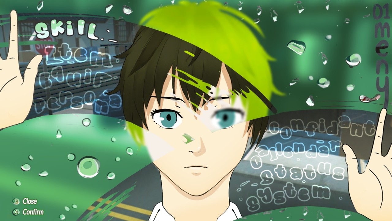 Persona 6 Main Menu Concept | ペルソナ6 メインメニュー - 黒/白コンセプト (fanmade concept)