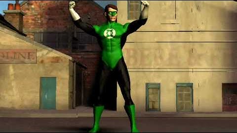 "Green Lantern" Animation-Test (mocap)