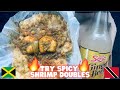 Jamaicans Try Trinidadian Food (Doubles with Slight Pepper!) | Browns R Us