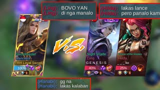 Celebrity Lancee Lott vs Top Global Ling And Top 1 Supreme Hilda | CARRYING FEEDER TEAM | MLBB Wealth