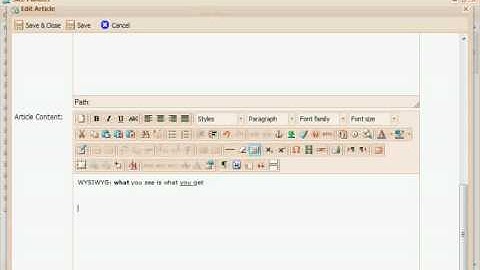 WYSIWYG Part 1 (Introduction)