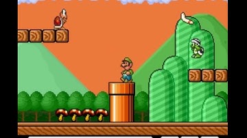 SMB3 for Super Mario All-Stars Custom Level #501 - Mushroom City 2