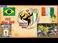 Brasil x Costa do Marfim (Copa 2010): 2010 FIFA World Cup South Africa - Playstation 3/ Xbox 360