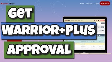 How To Get Approved As An Affiliate On Warriorplus - Get Warrior Plus Approval If Your A Beginner ✅