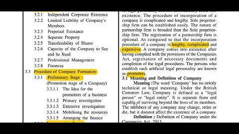 Incorporation of Company I 11 Commerce I CCSP I Chapter 3 I Part 1 I By Viral Sir