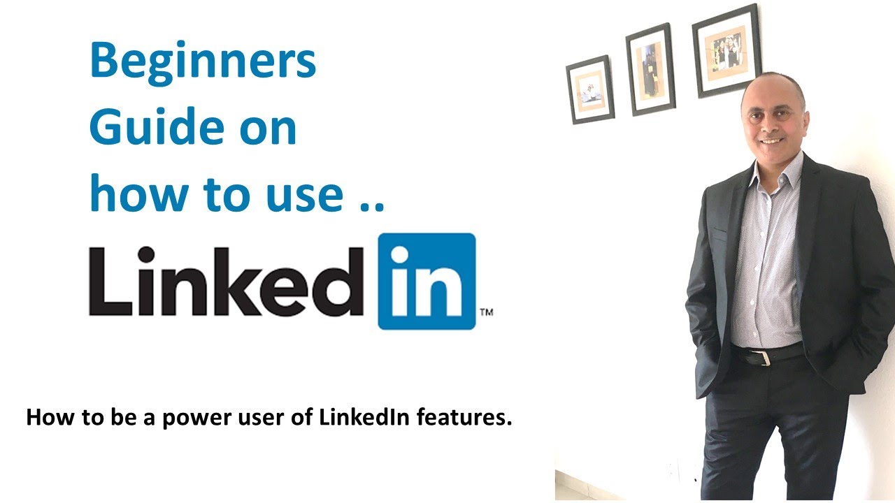 Beginners guide to LinkedIn - YouTube