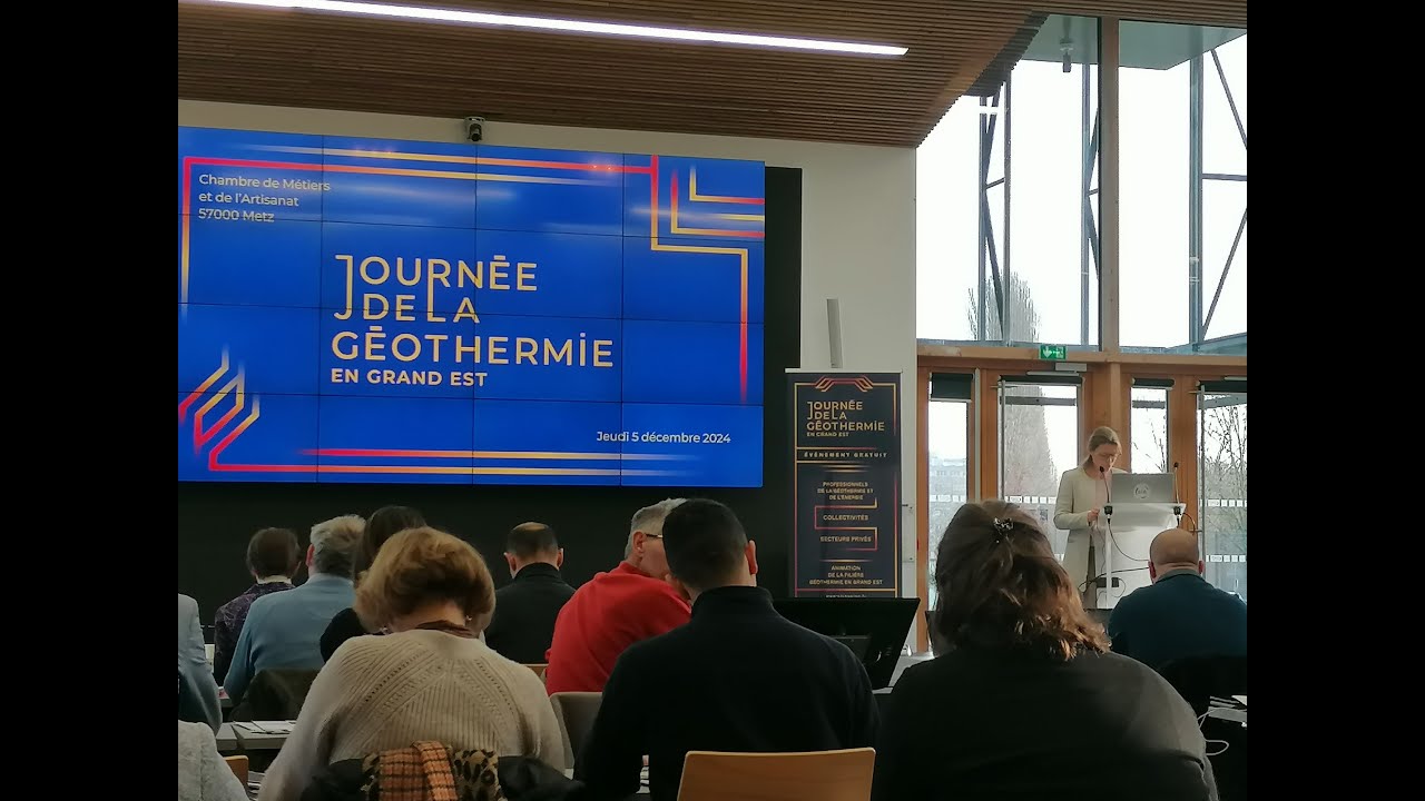 Teaser - Journée de la Géothermie en Grand Est - YouTube