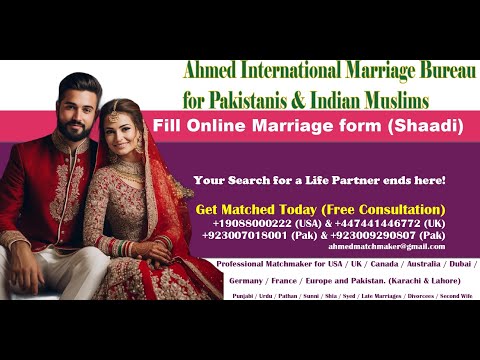 Best Pakistani Marriage Sites, Indian, Muslim Brides and Grooms in USA, UK, Dubai from YouTube · Duration: 1 minutes 10 seconds Best Pakistani Marriage Sites, Indian, Muslim Brides and Grooms in USA, UK, Dubai from YouTube · Duration: 1 minutes 10 seconds